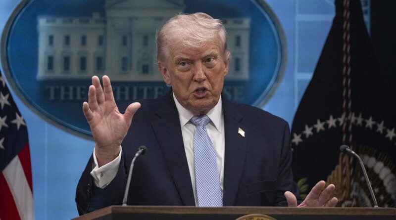 Trump defends attacking civilian infrastructure in Iran, warns the country is running out of time Trump defends attacking civilian infrastructure in Iran, warns the country is running out of time