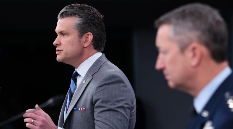 Watch Live: Hegseth and Caine give update on Iran war as ceasefire grinds on