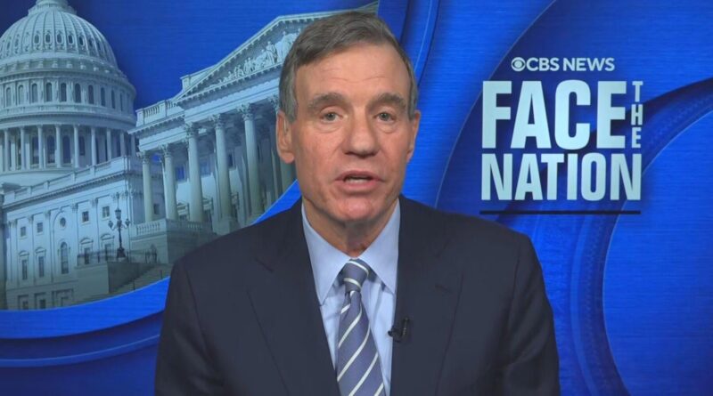 Transcript: Sen. Mark Warner on “Face the Nation with Margaret Brennan,” April 12, 2026