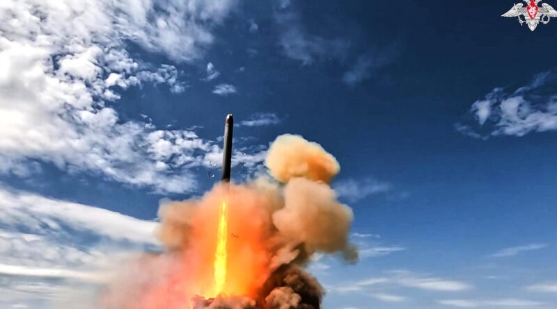 Putin hails Russia’s test launch of new ICMB known as Satan II, calls it “most powerful missile in the world”
