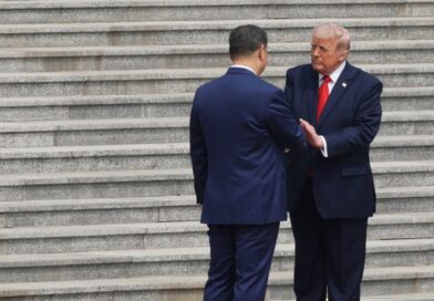 Trump shakes hands with Xi at start of historic U.S.-China summit