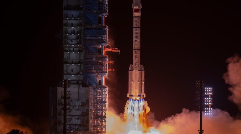 China launches Shenzhou 23 spacecraft carrying 3 astronauts, including 1 set to remain in space for a year