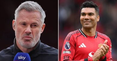 Casemiro hits back at ‘bitter’ Jamie Carragher over infamous dig at Man Utd star | Football | Sport