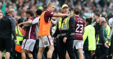 Hearts fans want Celtic result overturned after players attacked and match ‘abandoned’ | Football | Sport