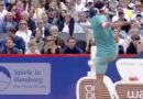 Fuming tennis star kicks racket into crowd and risks disqualification | Tennis | Sport
