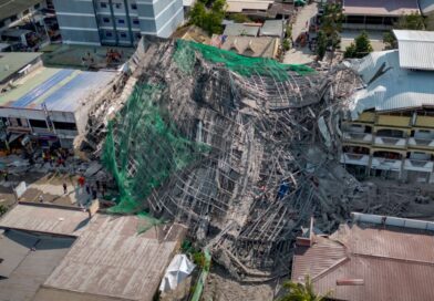 23 people feared trapped as nine-storey building collapses in Philippines | World | News