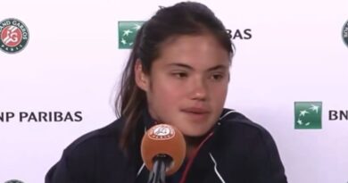 Emma Raducanu tears up in press conference and struggles to speak about French Open upset | Tennis | Sport