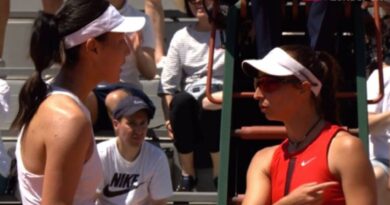 French Open stars in furious row and refuse handshakes in chaotic post-match scenes | Tennis | Sport