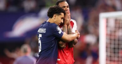 Arsenal player ratings vs PSG: Gabriel the villain as Gunners lose Champions League final | Football | Sport