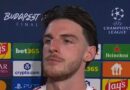 Declan Rice speaks on Arsenal penalty fury and dressing room reaction | Football | Sport