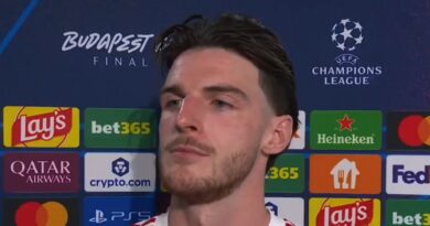 Declan Rice speaks on Arsenal penalty fury and dressing room reaction | Football | Sport