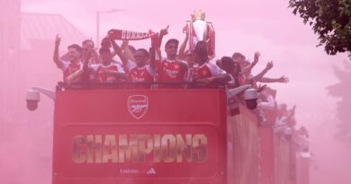 Arsenal turn London red as trophy parade attracts one million fans | Football | Sport