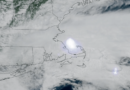 A meteor exploded over New England