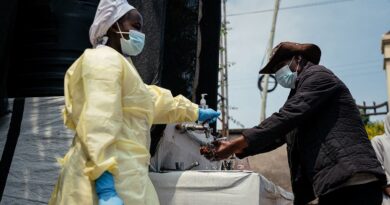 Experts discuss Ebola threat to US as American tests positive for virus