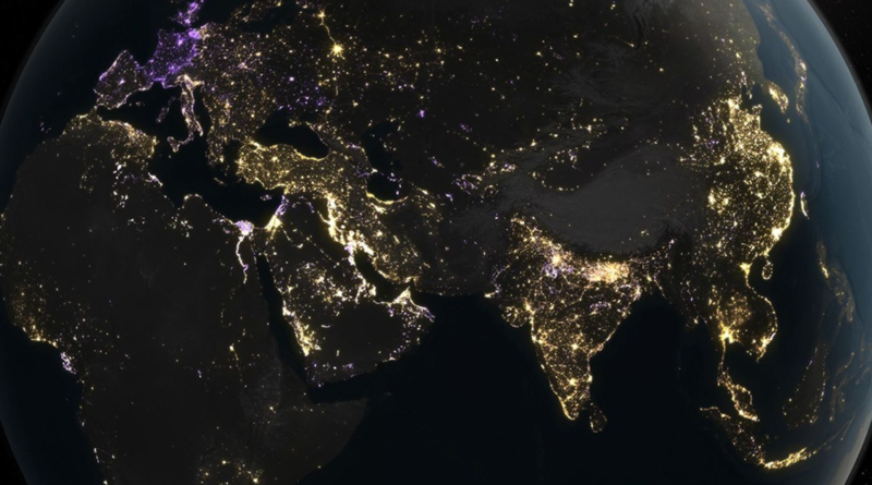 NASA maps show Earth’s brightest and darkest regions at night