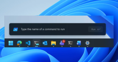Microsoft tests redesigned Windows 11 Run menu with dark mode and more