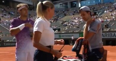 French Open quarter-finalist shows true colours as rival in ‘dangerous’ incident on court | Tennis | Sport