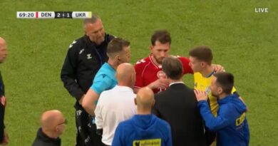 Christian Eriksen collapses on pitch as Denmark vs Ukraine halted | Football | Sport