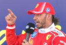 Lewis Hamilton fights emotions in first words after maiden Ferrari win | F1 | Sport