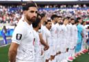 Iran players action during national anthem as fans boo World Cup game | Football | Sport