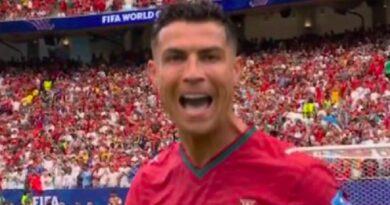 What Cristiano Ronaldo shouted into World Cup TV camera at full time | Football | Sport
