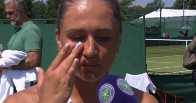 Wimbledon star fights back tears on BBC after dad’s heartbreaking death | Tennis | Sport