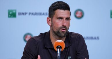Novak Djokovic ranked top five tennis players with Nadal above Federer | Tennis | Sport