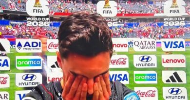 Footballer in tears in World Cup interview after losing his parents | Football | Sport