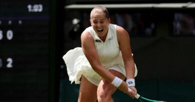 Wimbledon star has fans in stitches as sponsor spotted on her outfit | Tennis | Sport