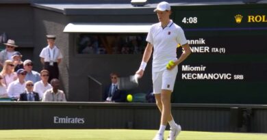 Jannik Sinner bloodied after ‘horrible’ Wimbledon injury as BBC commentators left sickened | Tennis | Sport