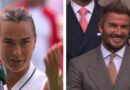 Aryna Sabalenka stops Wimbledon speech for 7-word David Beckham comment | Tennis | Sport