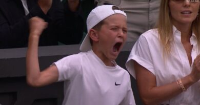 Novak Djokovic’s son steals the show and leaves John McEnroe gobsmacked at Wimbledon | Tennis | Sport