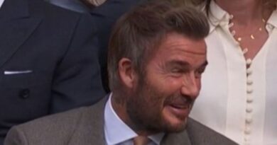 David Beckham in hysterics at Wimbledon as BBC proved wrong over trend | Tennis | Sport