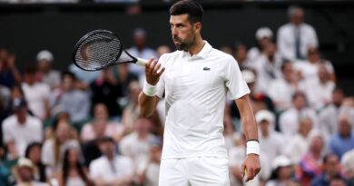Novak Djokovic fires another dig at Wimbledon fans day after kicking off on Centre Court | Tennis | Sport