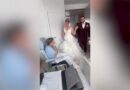 Bride drives two hours in wedding gown to surprise hospitalized mother