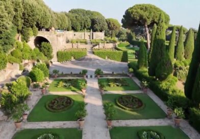 A rare look at the Pope’s Garden in his summer house