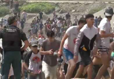 Thousands of migrants force their way into Spain’s Ceuta territory in North Africa Thousands of migrants force their way into Spain’s Ceuta territory in North Africa