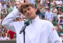 Wimbledon star threatens to hit own dad in bizarre on-court speech | Tennis | Sport