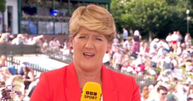 Clare Balding breaks Wimbledon rule as BBC host makes live confession | Tennis | Sport