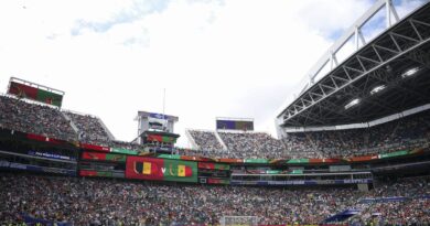 World Cup match brought to a halt as protesters invade pitch and wrestled to ground | Football | Sport