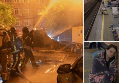 The Kiev Blitz: Residents forced underground by Russian bombing | World | News The Kiev Blitz: Residents forced underground by Russian bombing | World | News