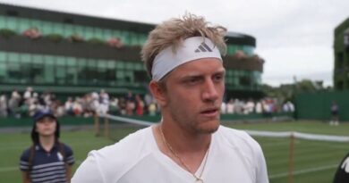 Wimbledon star issues apology for behaviour during on-court interview | Tennis | Sport
