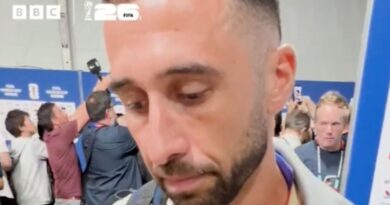 World Cup star stops BBC interview and walks out in emotional scenes | Football | Sport