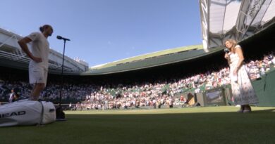 Annabel Croft’s instant apology to Alexander Zverev in Wimbledon interview | Tennis | Sport