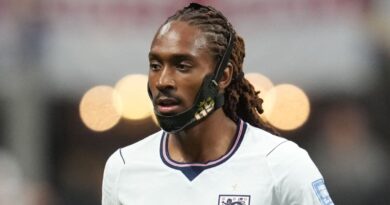 What is Djed Spence wearing on his face? England star's mask explained