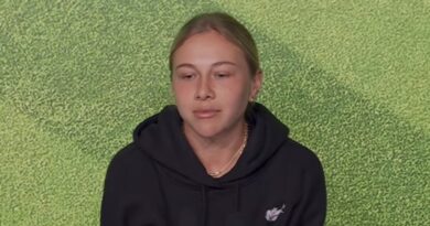 Wimbledon star tears up in press conference – ‘I need to go home’ | Tennis | Sport
