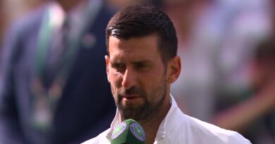 Novak Djokovic apologises to Annabel Croft in awkward Wimbledon interview | Tennis | Sport