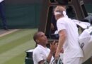 Angry Wimbledon stars argue at net as Clare Balding fires immediate jibe | Tennis | Sport