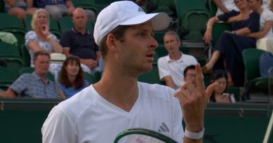Wimbledon star declares ‘I need to change my underwear’ as match brought to sudden stop | Tennis | Sport