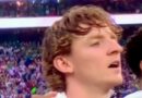 England fans spot Anthony Gordon’s awkward mistake in national anthem | Football | Sport